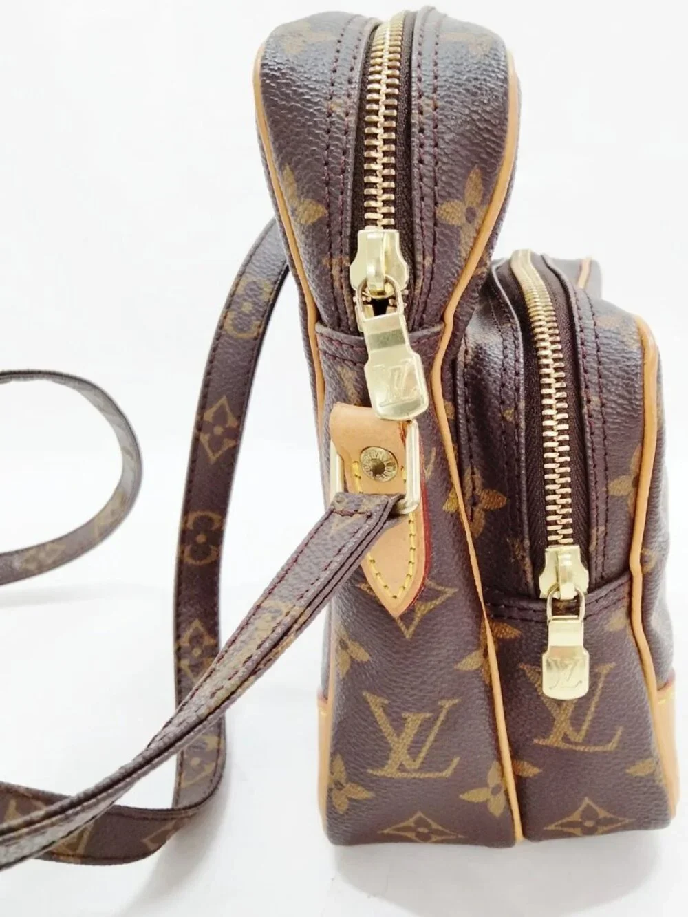 Authentic Louis Vuitton Monogram Amazone Crossbody Bag Vintage Shoulder Bag